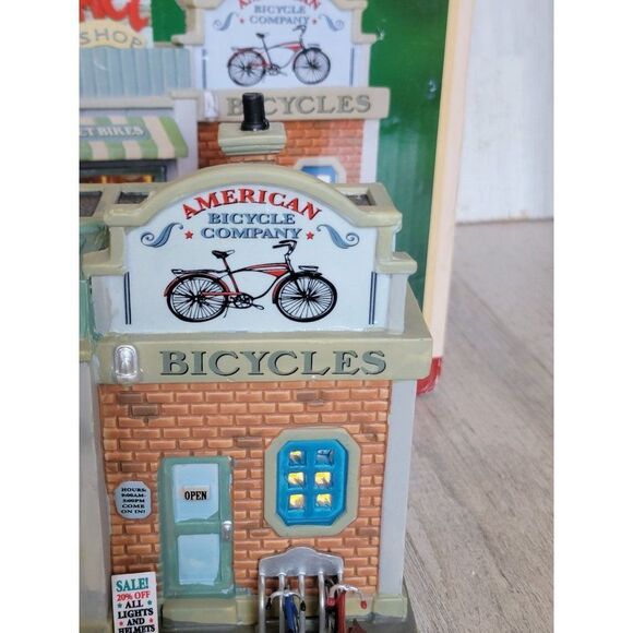 Lemax Comet bikes 2012 Village accessory Xmas - Picture 6 of 12